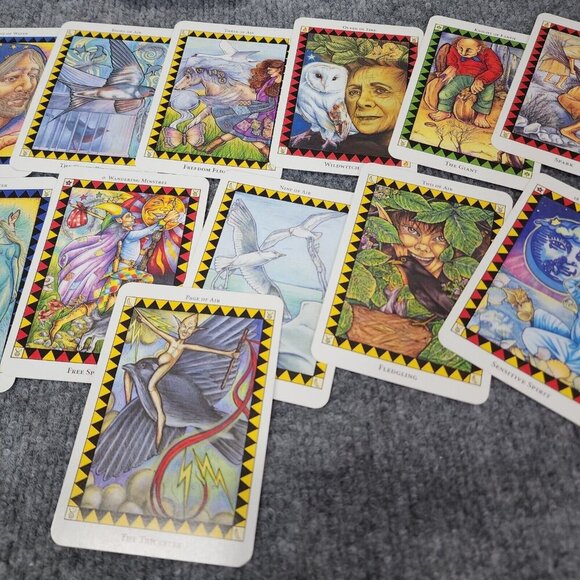 Tarot: Waking the Wild Spirit of Nature Deck Set Cards (78) by Poppy Palin - Picture 7 of 15